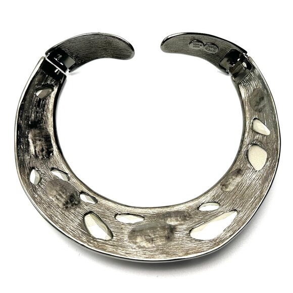 AUTHENTIC 1960s Kenneth Lane Crystal Collar — Early Production Markings — EUC - Picture 4 of 10